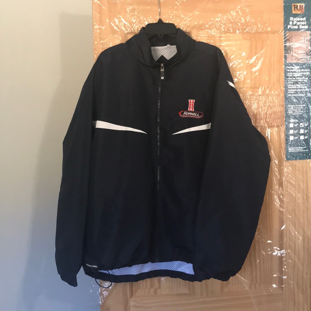 Hornell college sweatshirt / rain jacket - Picture 1 of 8